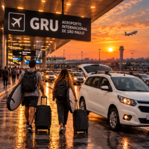 Transfer Aeroporto Internacional de São Paulo (GRU) em Guarulhos/SP até/desde Ubatuba/SP